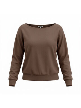 Garage SoftTerry Off Shoulder Sweatshirt